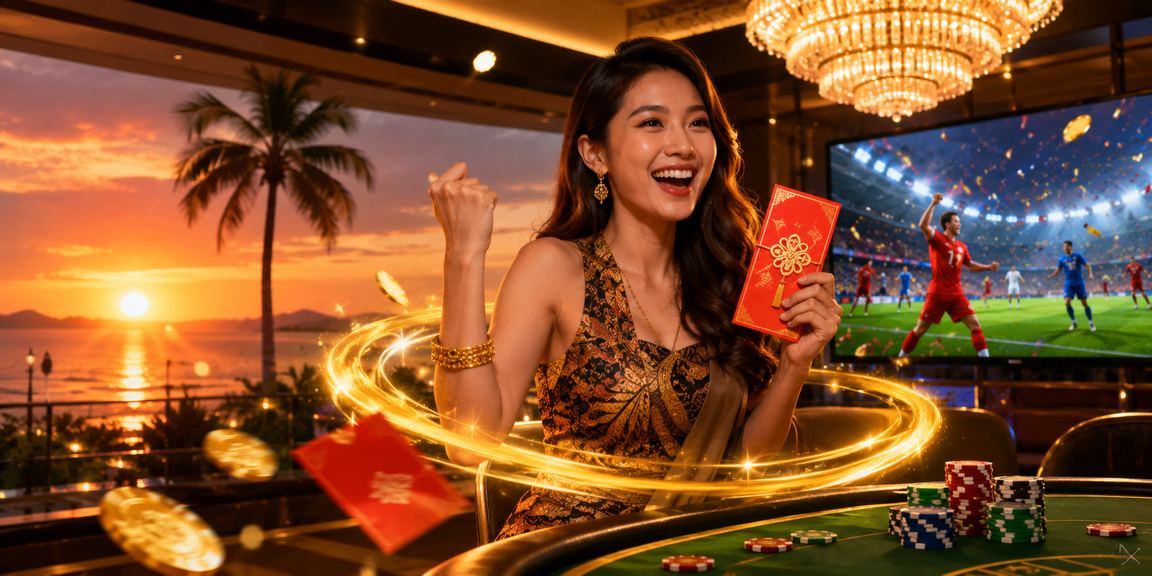 Ganjaran VIP 300k dengan sampul merah hadiah eksklusif untuk ahli Malaysia